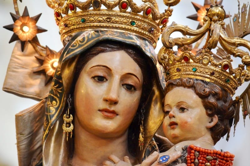 Cerimonie religiose ad Alcamo dedicate alla Madonna