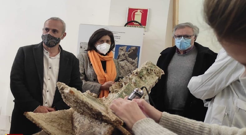 “Rostro Egadi 17”, via al restauro del reperto recuperato il 2 agosto