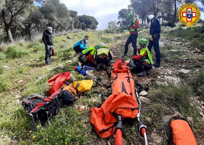 Donna alcamese di 54 anni soccorsa sul monte Pispisa