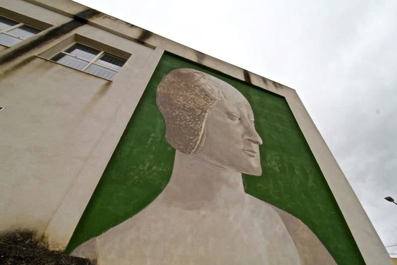 Murale per ricordare Eleonora d’Aragona a Contessa Entellina. Comune entra in rete borghi