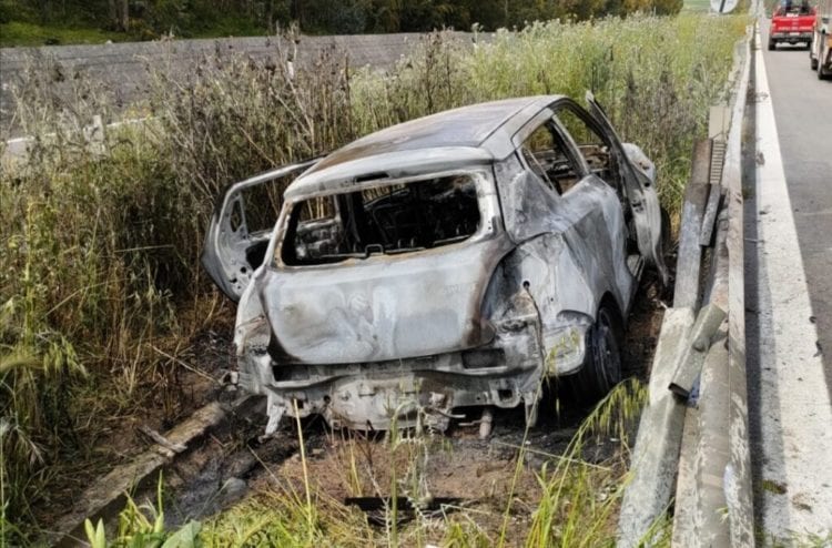 Incidente sulla A/29, carbonizzati due pescatori. Riconoscimento difficile