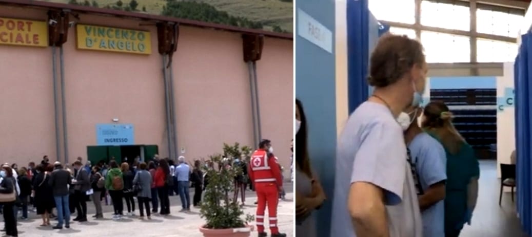 'OpenDay', è boom. Stop ai non prenotati (Pfizer e Moderna). Alcamo, 850 dosi al giorno