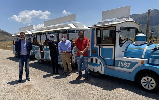 Un trenino trasporterà i turisti a San Vito lo Capo nelle calette e sulla spiaggia di Baia Santa Margherita