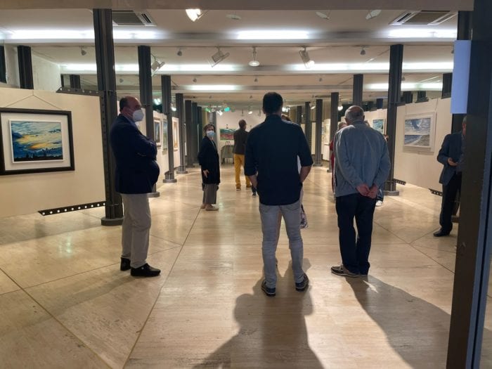“Dipingere é vivere la natura”, questo il tema della Mostra di Antonio Coppola