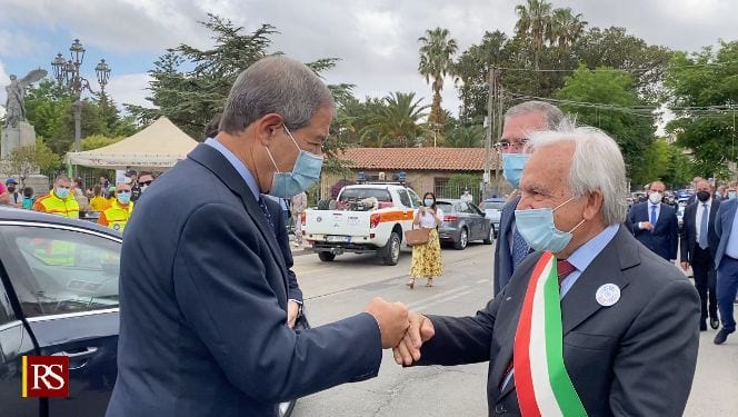 Viabilità, Musumeci in visita a Corleone per la consegna dei lavori sulla SP4