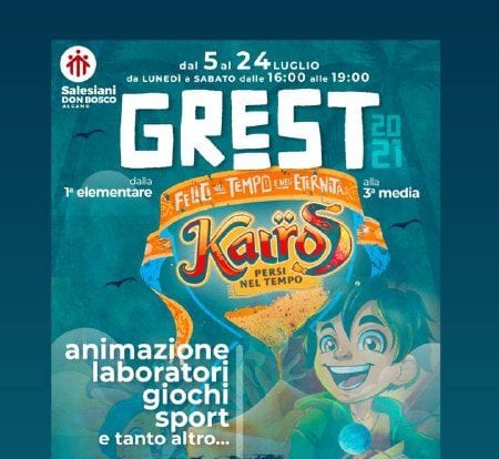 Torna il Grest dal 5 al 24 luglio all'oratorio Salesiano di Alcamo