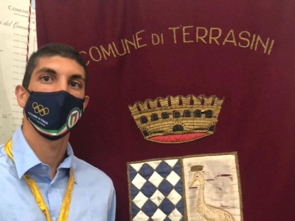 Vallone, campione del mondo dei 10.000 metri, ricevuto in aula consiliare a Terrasini