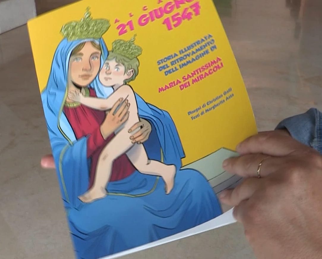 Alcamo, nuovo video clip dedicato a Maria SS. dei Miracoli e storia a fumetti