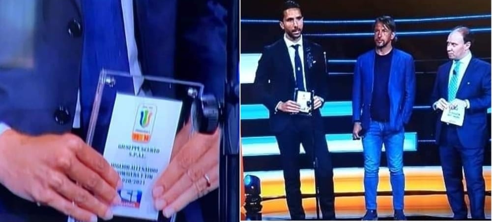 "Primavera 1", é alcamese il migliore allenatore. Scurto premiato da SportItalia