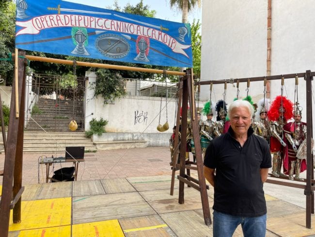 Salvatore Oliveri e l’antica tradizione del puparo svolta nel ricordo del nonno