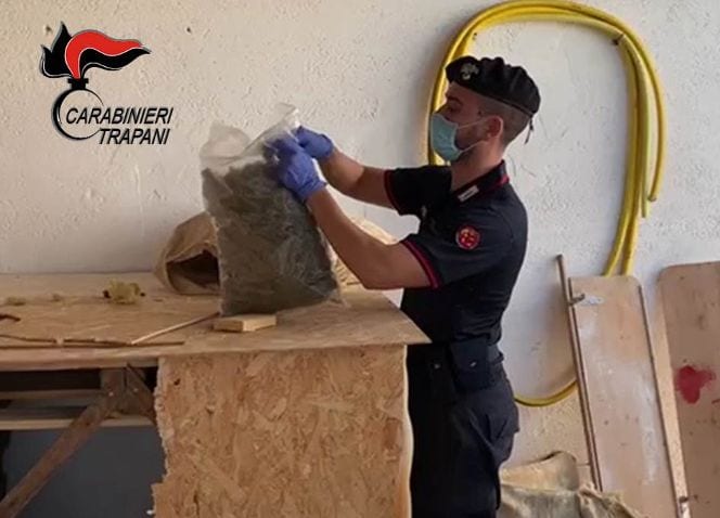 5kg di marijuana in casa, arrestato pregiudicato a Mazara del Vallo