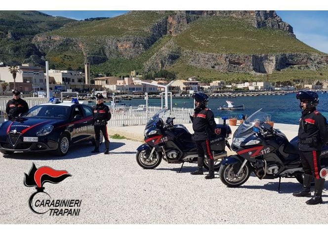 Viola gli arresti domiciliari, condotto in carcere un trapanese di 23 anni