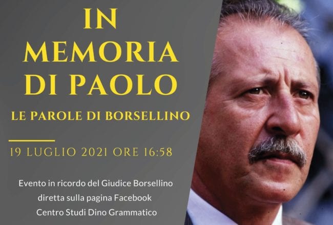 Audio-registrazione inedita di Borsellino in occasione del 19° anniversario