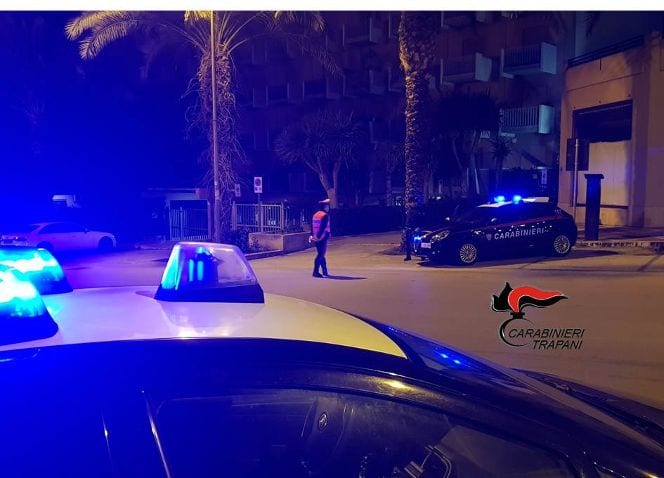 Controlli movida a Trapani, due denunciati dai carabinieri