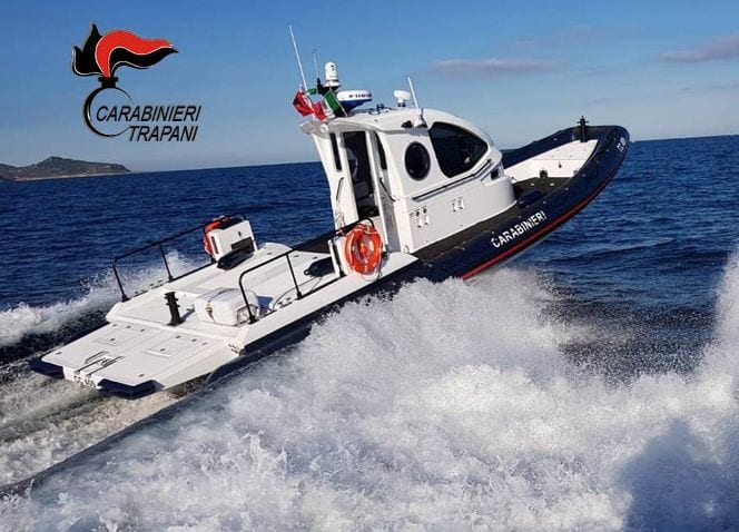 Turisti in balia delle correnti marine. Salvati dai carabinieri di Favignana