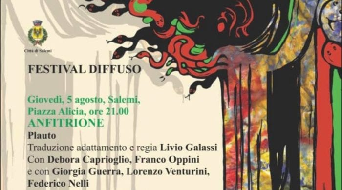 La rassegna teatrale 'Dionisiache' ha fatto tappa a Salemi con “Anfitrione” di Plauto