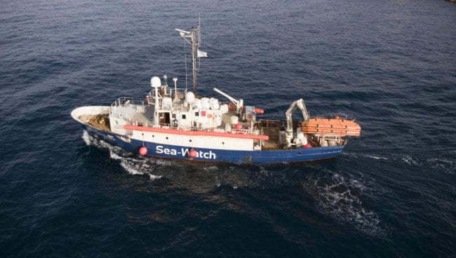 Porto di Trapani. Sì allo sbarco di 257 migranti della Sea Watch