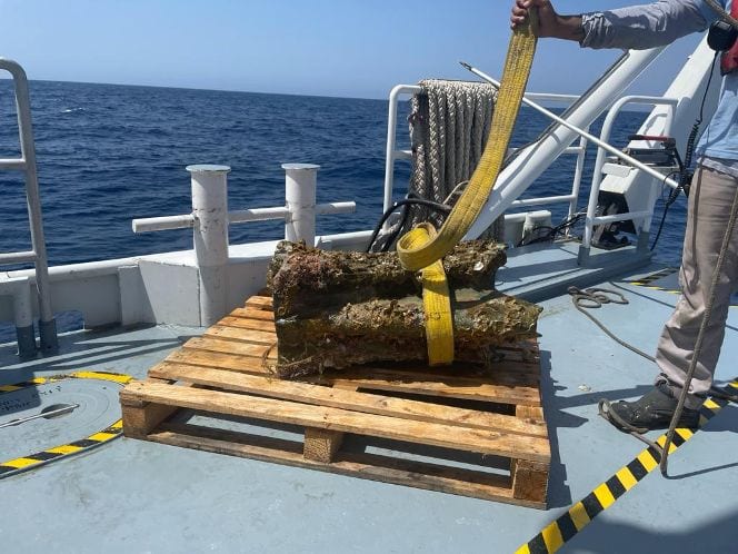 ‘Battaglia delle Egadi’, recuperati altri rostri. Mare ricchissimo di reperti (FOTO)