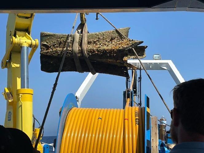 Il Rostro Egadi 13 torna al Museo Lilibeo di Marsala, esposto accanto alla Nave punica
