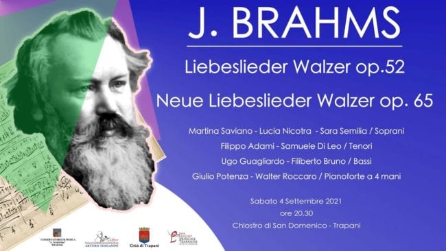 Trapani in musica. Concerto il 4 settembre dedicato ai Lieder