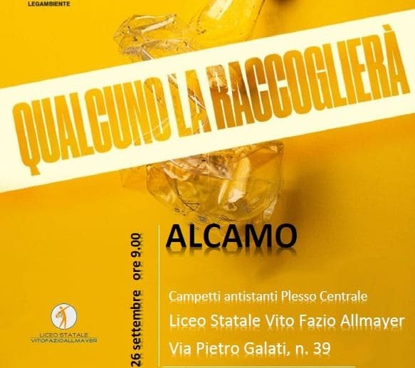 “Puliamo il mondo dai rifiuti”, ad Alcamo adesione del liceo “Allmayer”