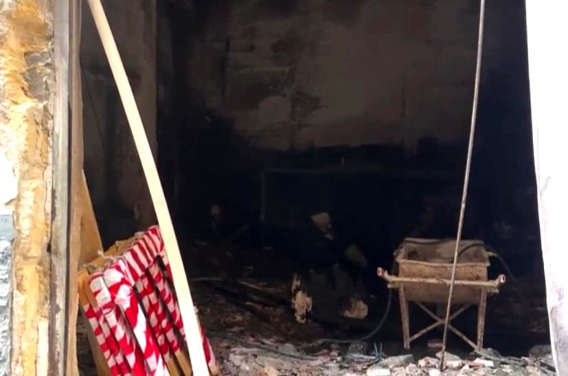Incendio semina panico durante la notte ad Alcamo. Corto circuito partito da una macchina in garage