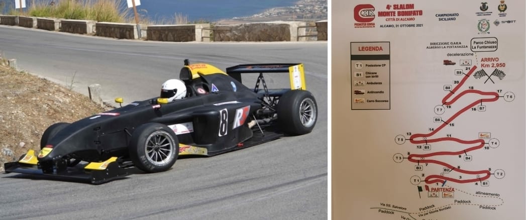 Automobilismo, il 31 ottobre lo slalom sul Monte Bonifato