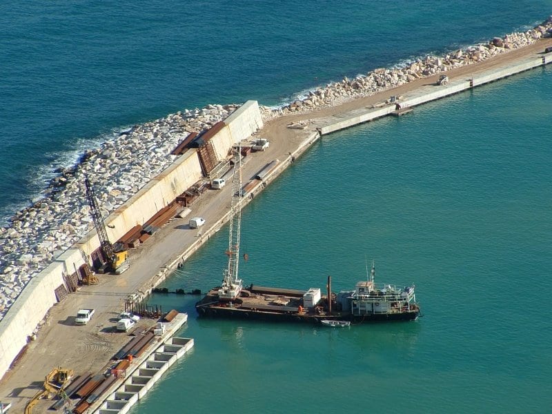 Porto di Castellammare, completamento 1° lotto. Parte progettazione definitiva