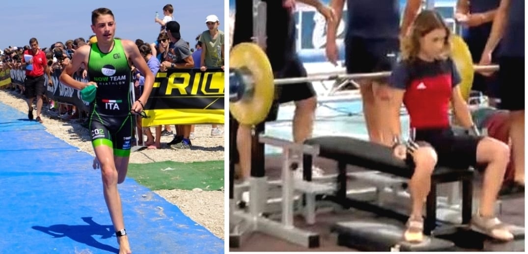 Alcamo trionfale, Lombardo 3° in Coppa Italia di triathlon. Emiliano agli 'assoluti' di sollevamento pesi