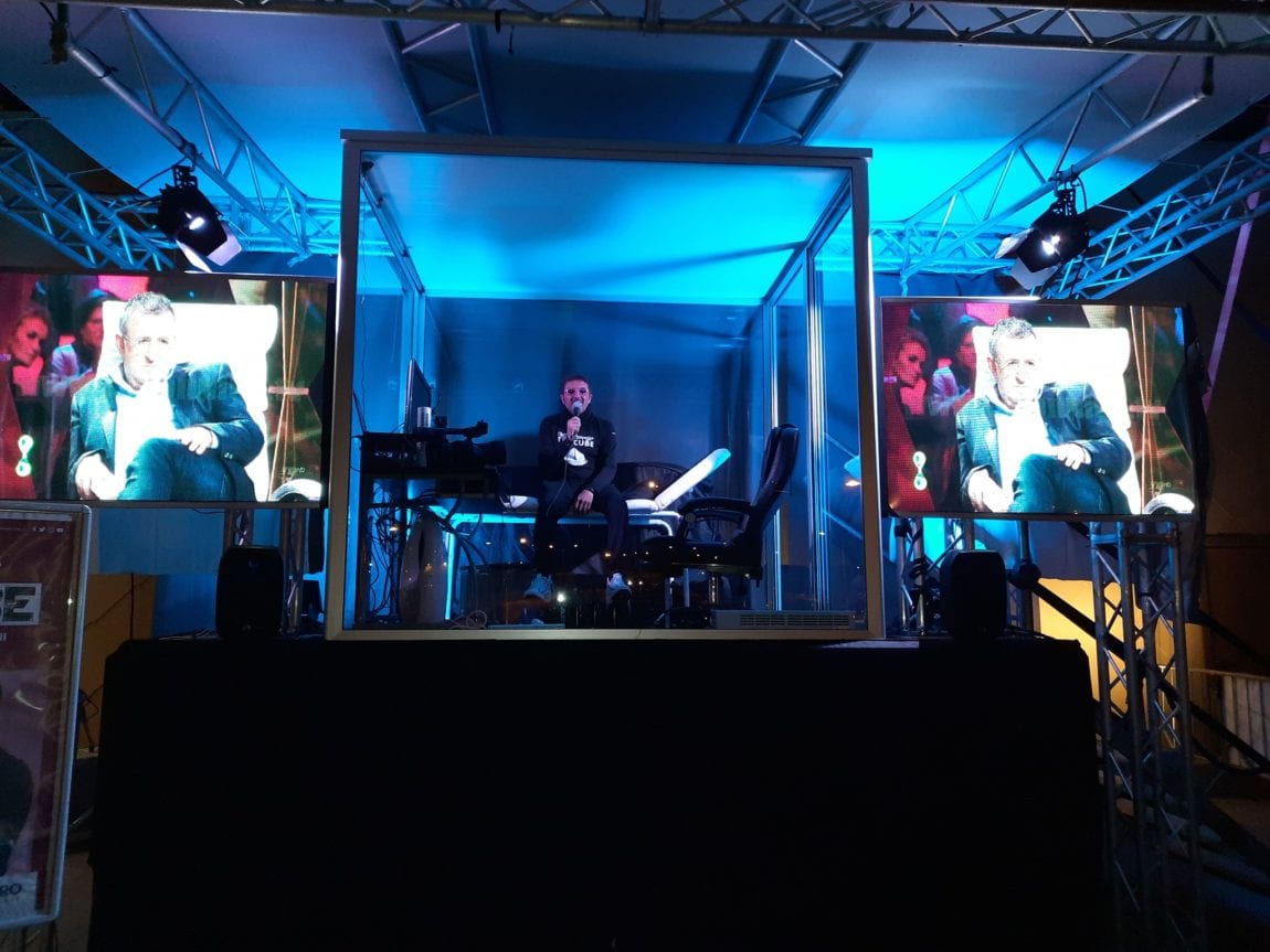 Christian Carapezza sfida a ‘The Cube”, senza cibo e in poco spazio per 20 giorni (VIDEO)