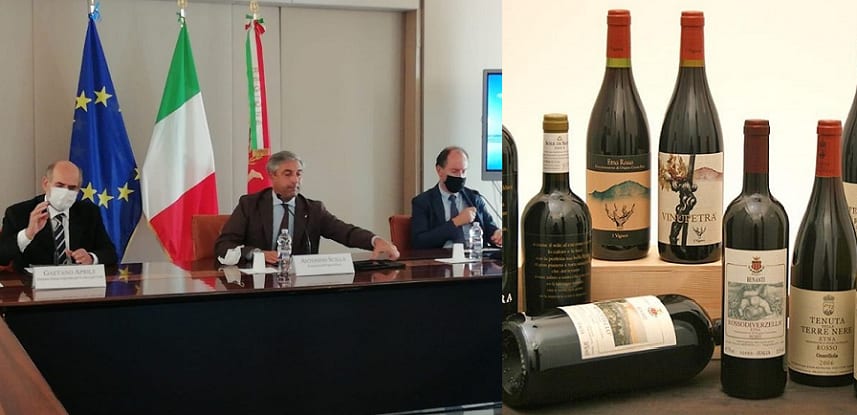 I vini Doc Sicilia con contrassegni di Stato. Intesa Consorzio e IRVO