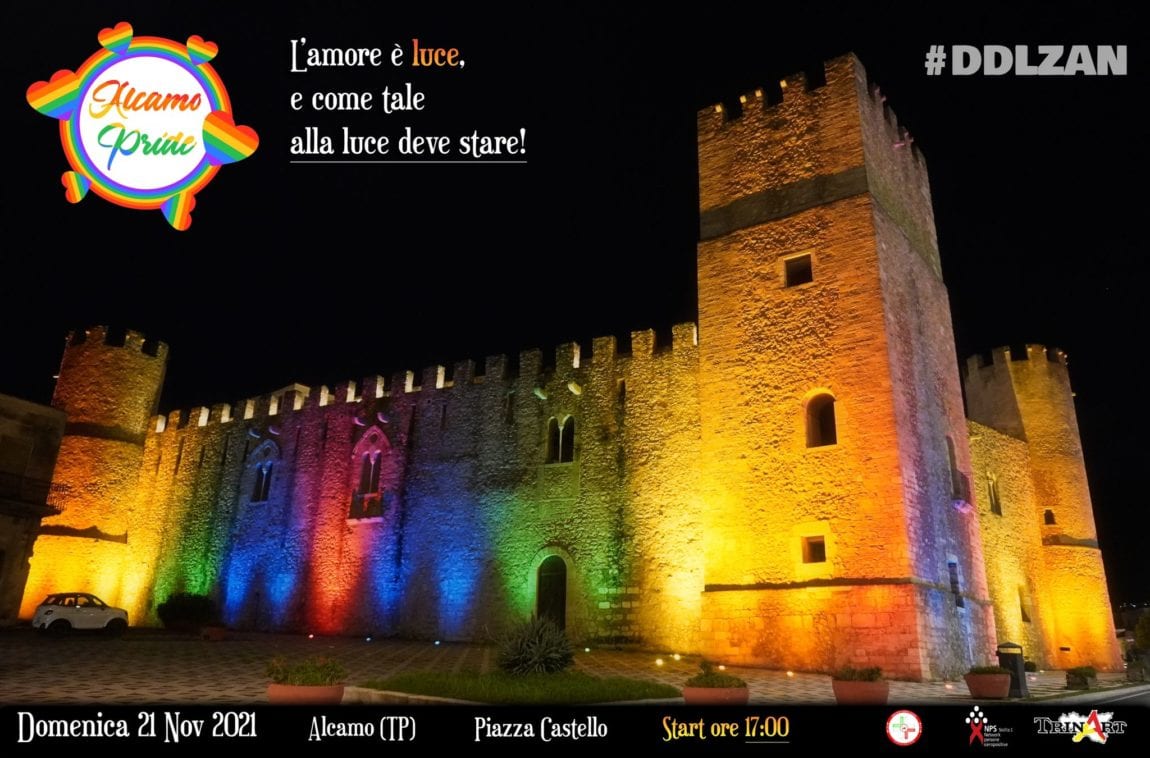 Alcamo Pride. Omofobia e discriminazioni Manifestazione per il DDL Zan affossato dal Senato