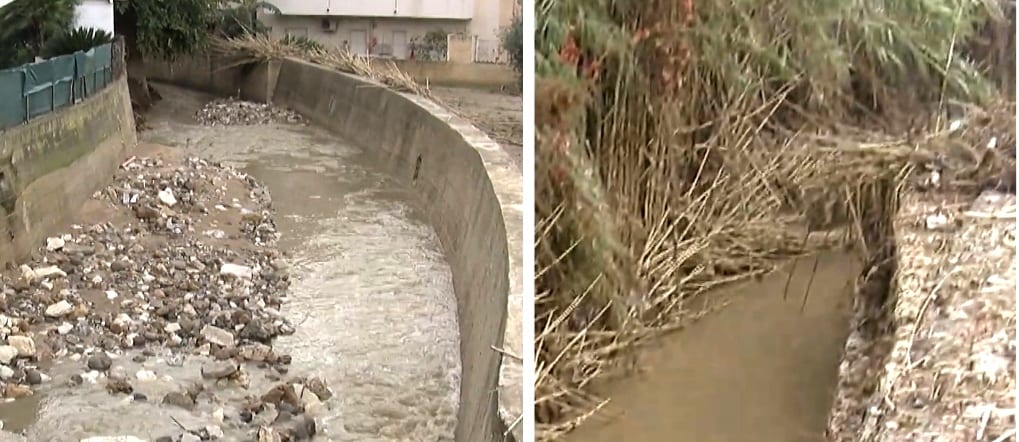 Torrente Canalotto quasi ostruito, nessun intervento. Sul Belice interviene CODICI