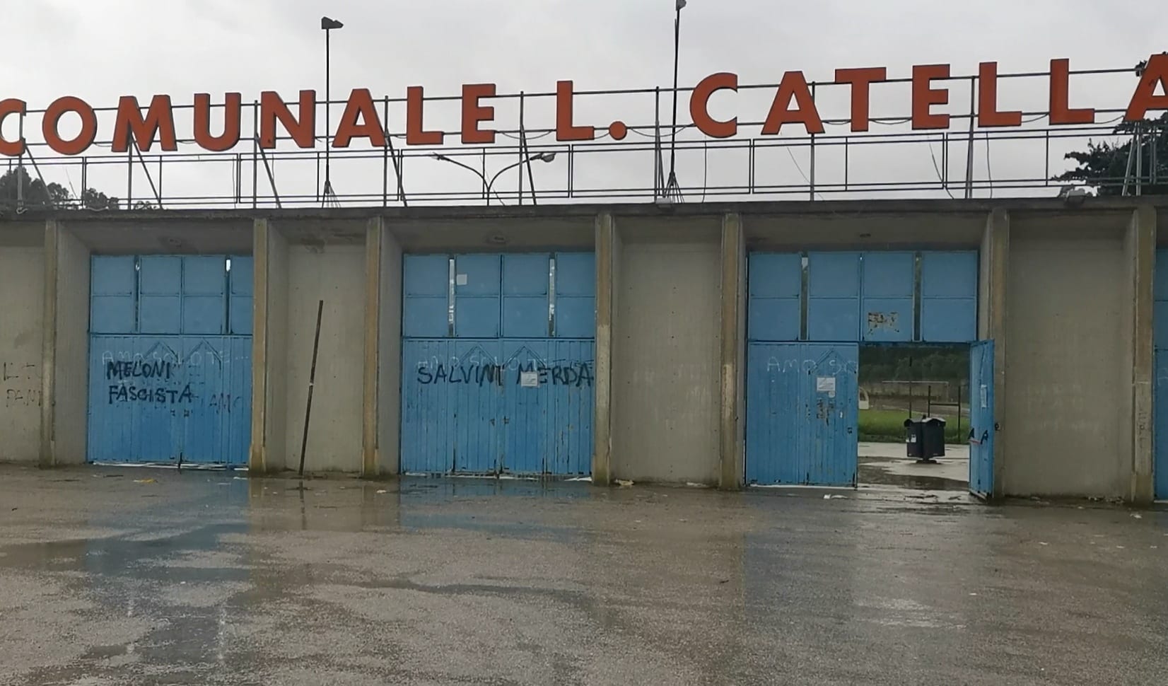 Impianti sportivi ad Alcamo, "disaster"