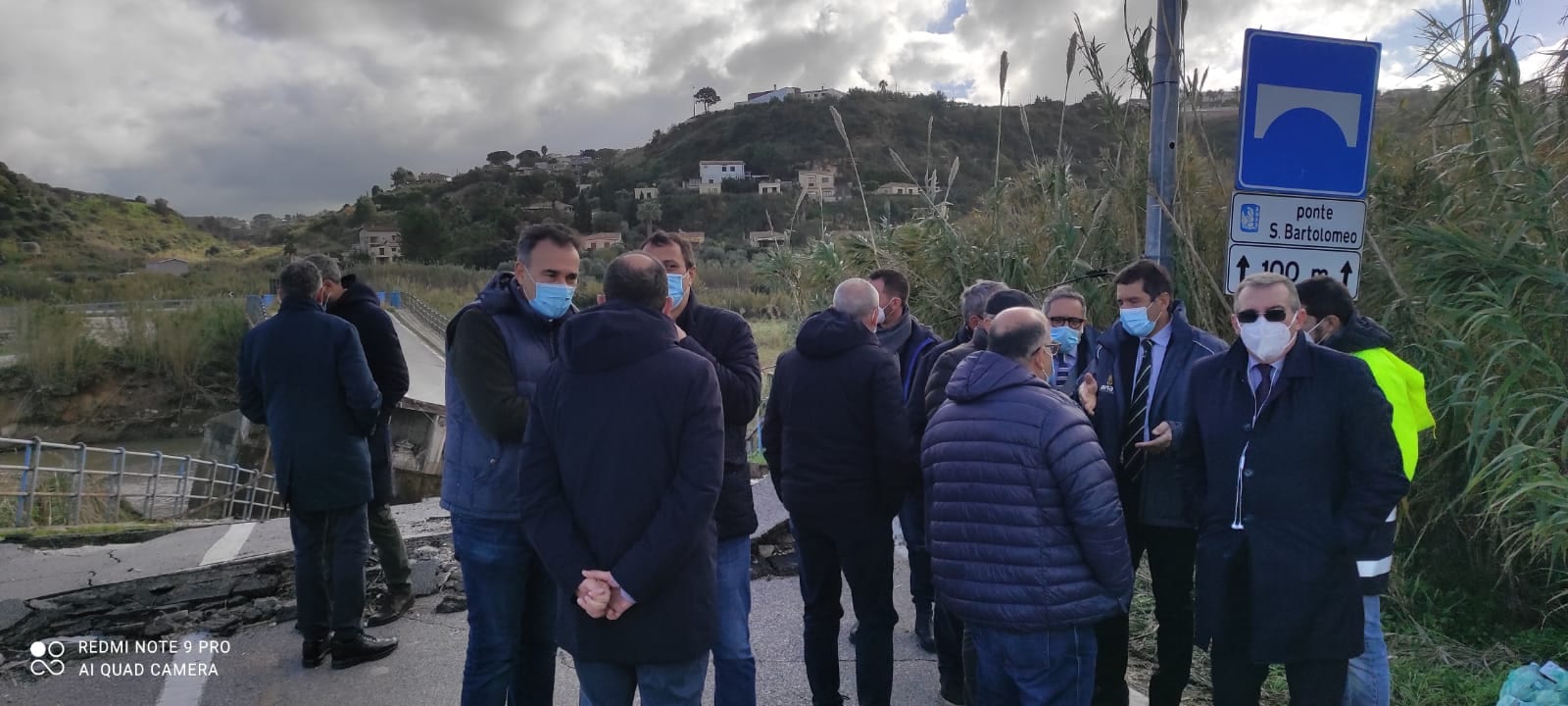 Regione e ANAS d'accordo, subito attraversamento provvisorio. Poi ponte nuovo (VIDEO)