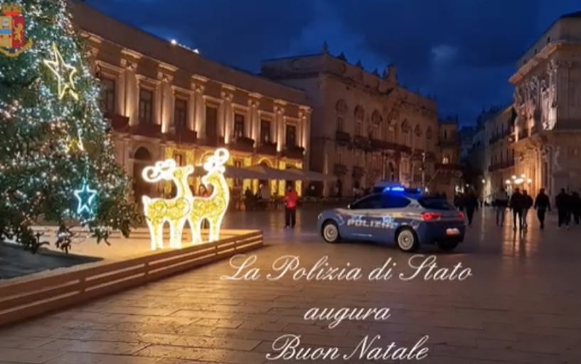 La Polizia porge gli auguri alla cittadinanza