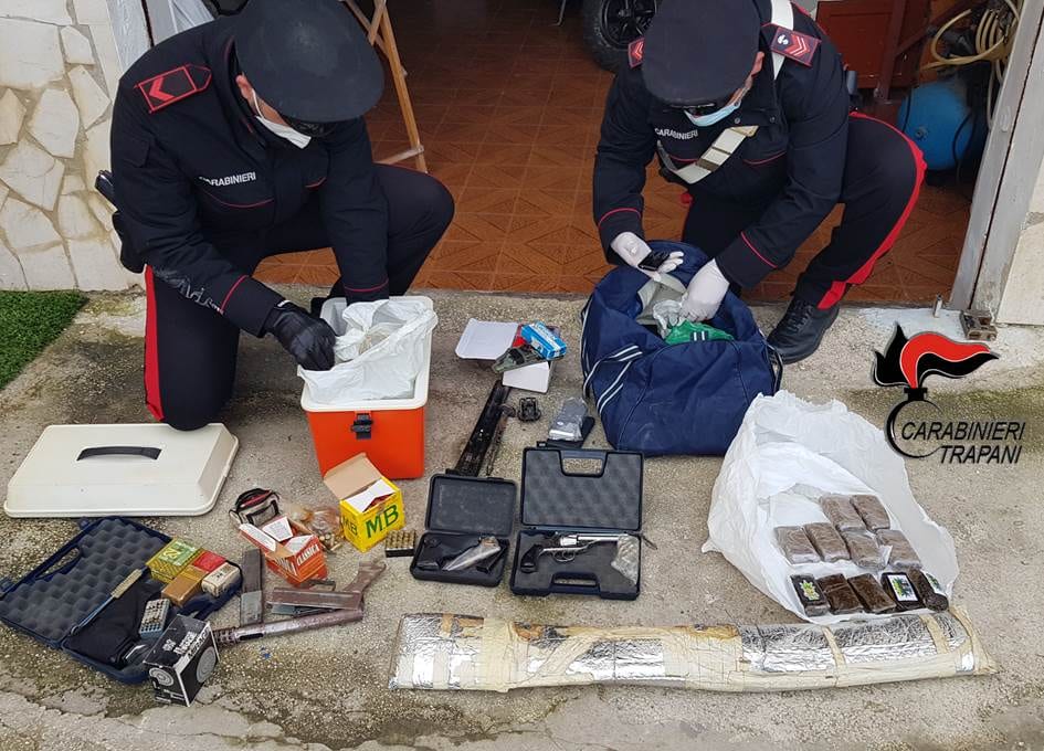 Indagini ‘Cold Case’, scatta altro arresto per armi e droga a Trapani