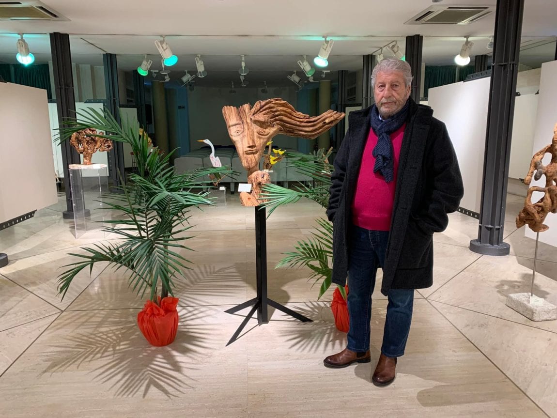 Splendide sculture da tronchi di ulivi. Mostra ad Alcamo