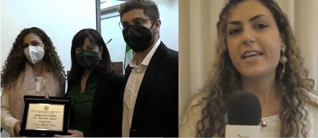 Floriana Ferro, giovane medico alcamese, vince borsa di studio ‘Gioacchino Lamia’ (VIDEO)