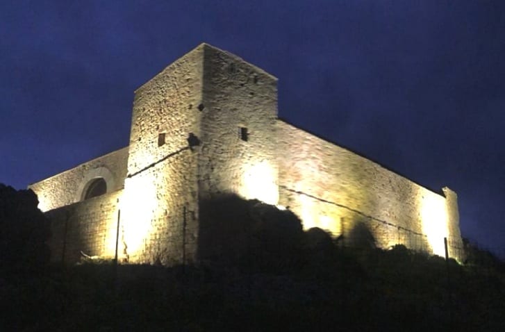 Castello, inaugurati lavori finanziati dal GAL. Illuminazione parziale dopo 9 anni