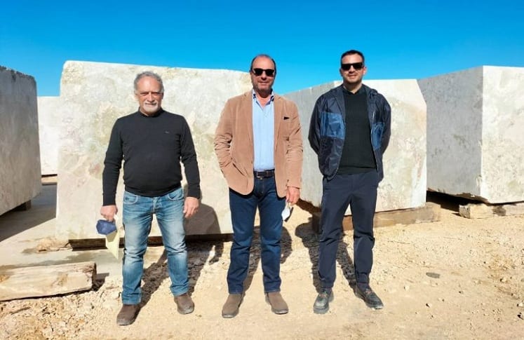 Sicindustria e Regione in visita a cave e segherie del trapanese. Castiglione fa da Cicerone