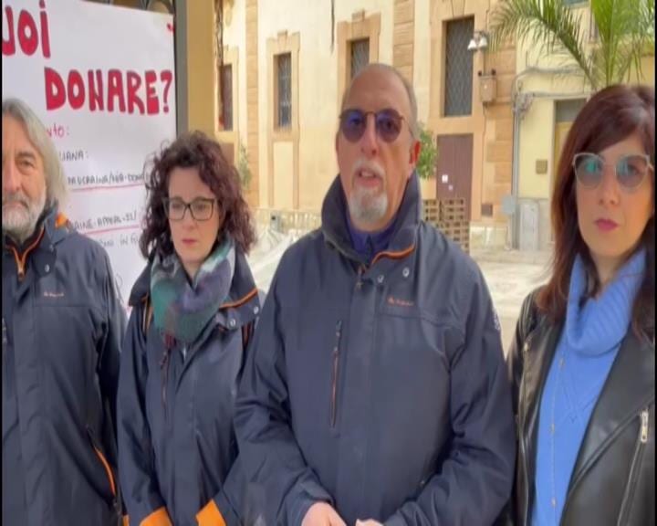 Mobilitazione contro la guerra e punto di raccolta per l'Ucraina a Castellammare del Golfo