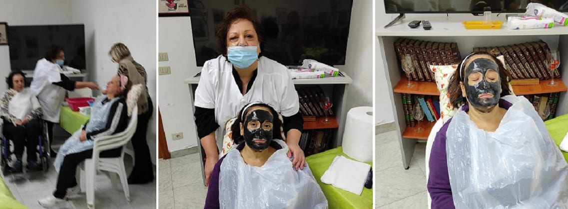 Salone di bellezza per le assistite. La 'Sacro Cuore' s'impegna cosi per la Festa della Donna