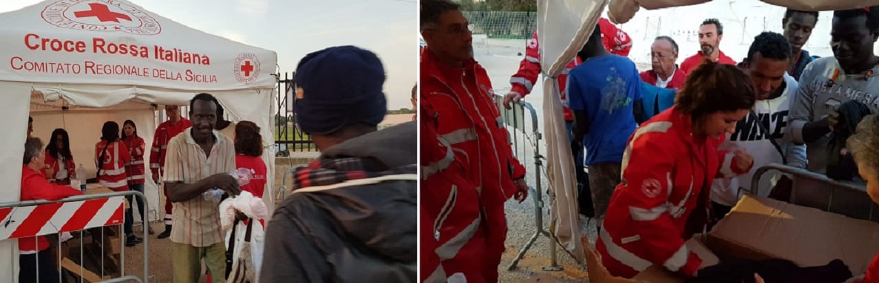 Migranti, Croce Rossa attiva in ex cementificio. Sostegno al Comune per dormitorio in palestra