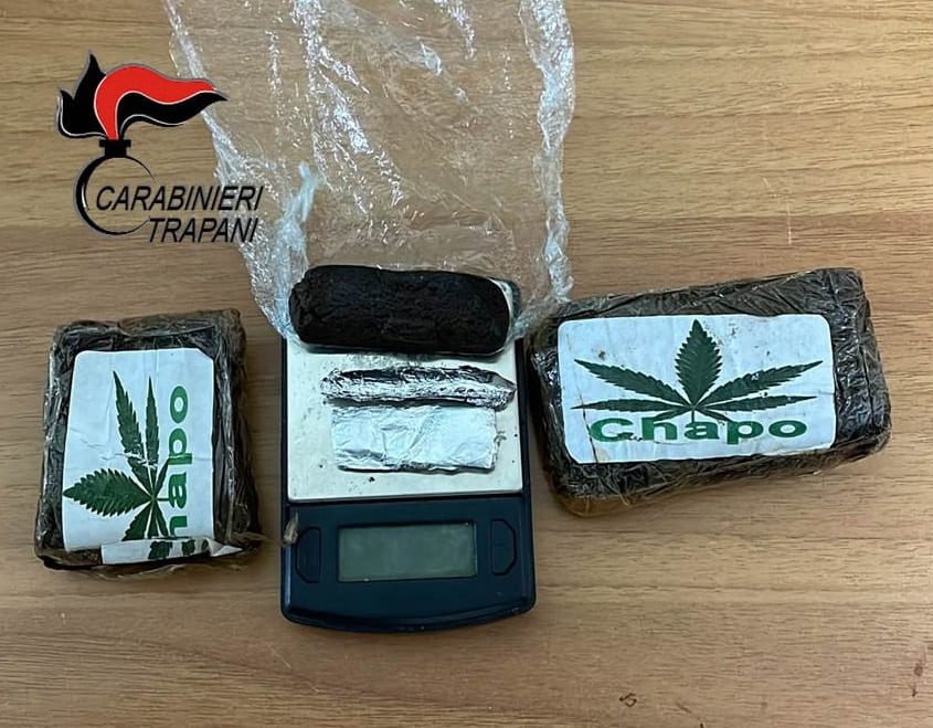 Carabinieri, un arresto per droga e una denuncia per evasione