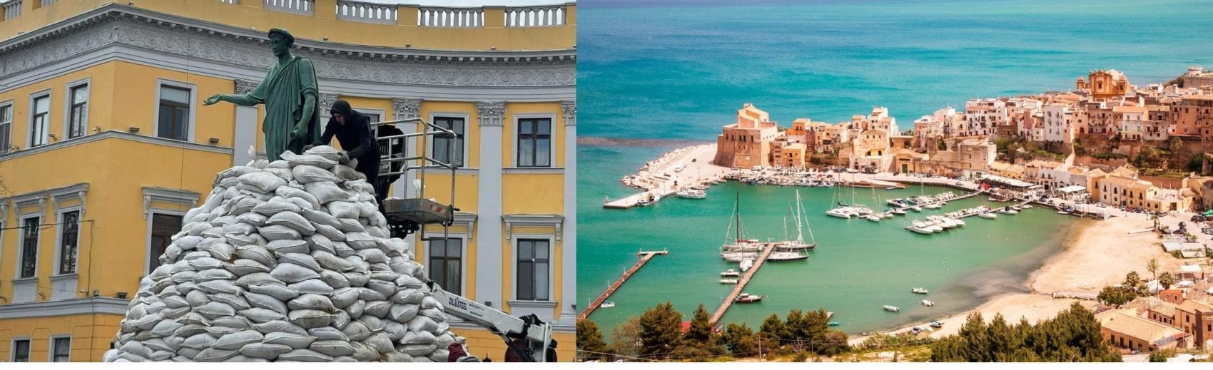 Terrorizzato dalla guerra, vuole rientrare a Castellammare. Difficile raggiungere corridoio