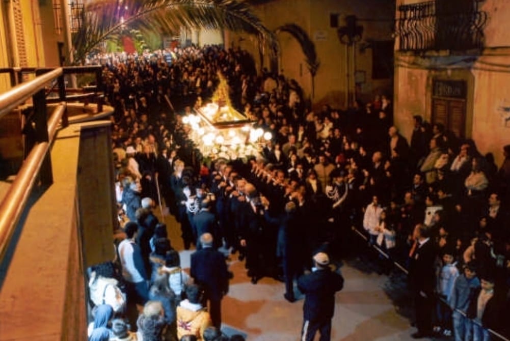 Processione a Borgetto del Venerdì Santo, ‘annacate’ e commoventi ‘incontri’ (video)