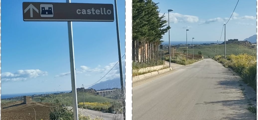 Castello di Calatubo un solo 'misero' e poco visibile cartello. Così si incentiva turismo?