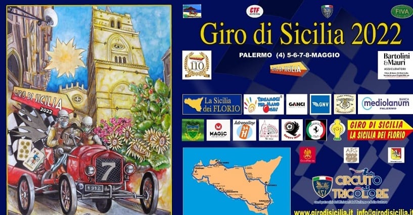 'Giro di Sicilia', dieci equipaggi alcamesi in gara. Giovedì mattina passaggio da Alcamo
