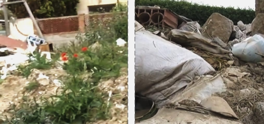 Alluvione del 24 ottobre ad Alcamo Marina, da ripulire via dei Tulipani. Frana pericolosa in via dei Fiori